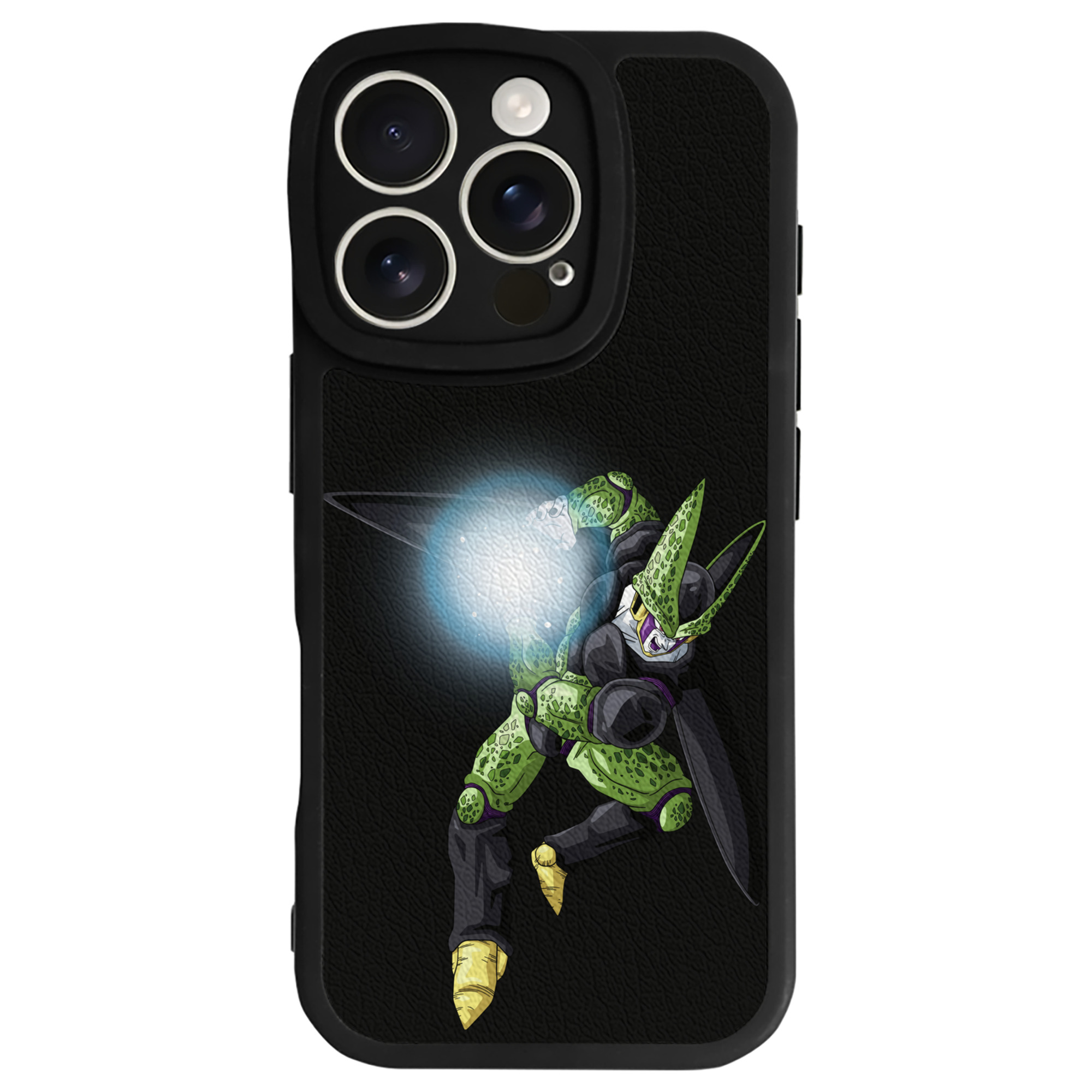 （画像用） ドラゴンボール セル DRAGON BALL Cell 【iPhone 16シリーズ対応】シリコンスマホケース（レザー調） 材質：シリコン